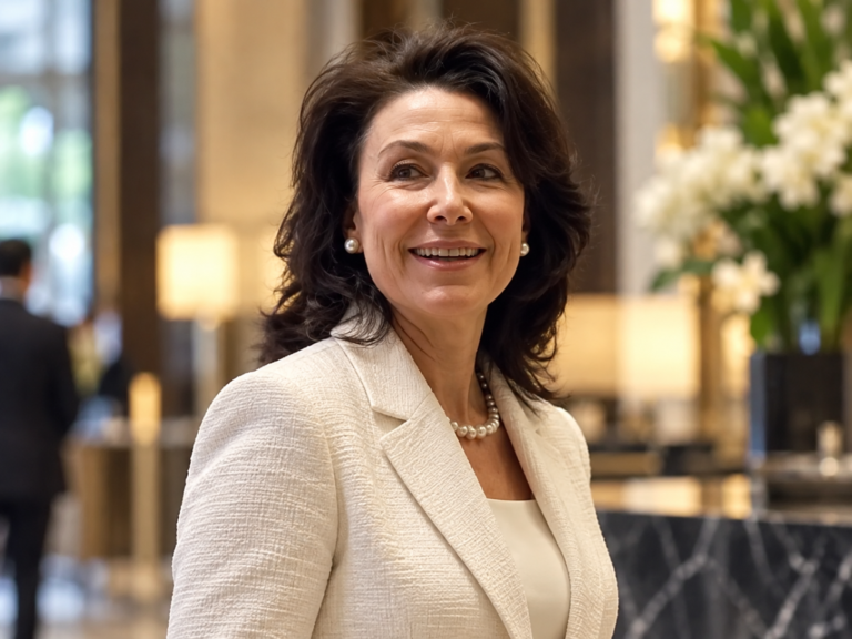 Safra Catz and Diane von Furstenberg
