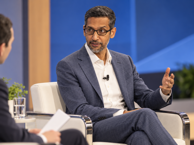Sundar Pichai and Carl Icahn