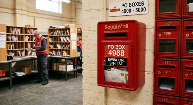 PO Box 4988 Swindon SN4 4SF